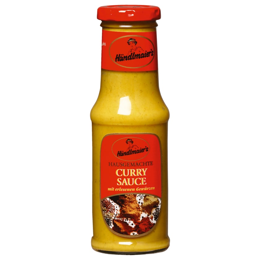 Händlmaier´s hausgemachte Curry Sauce mit erlesenen Gewürzen 200ml